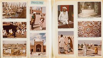 CECIL B. ATWATER (1886-1981) An album of approximately 290 color photographs depicting Asia, the Middle East, Africa, and Europe. Circa